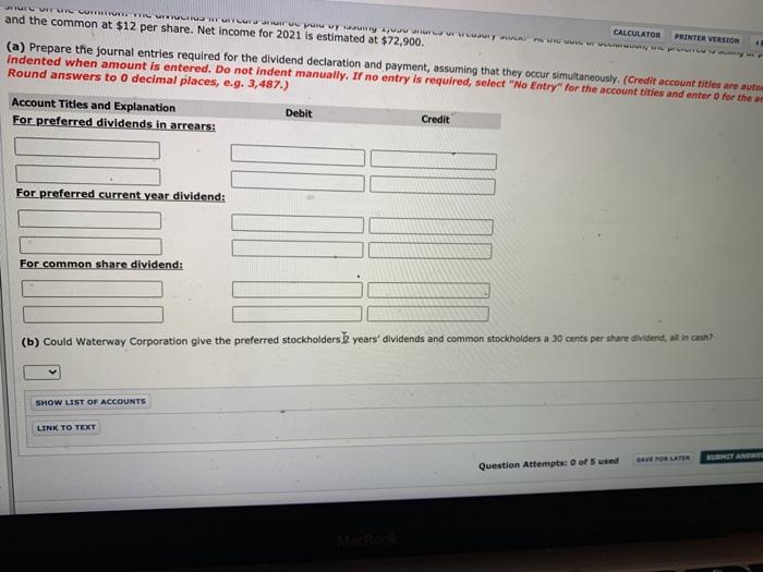 Corporation carried the following account balances as of December 31, 2020. Cash