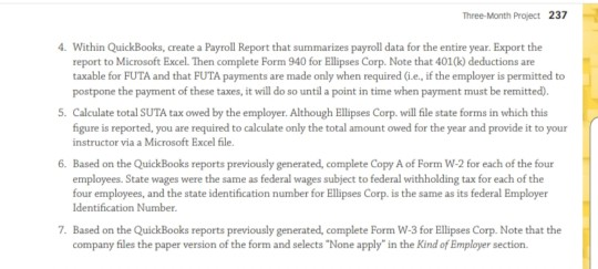 would be entered in each employee's W2? 2. What information would go