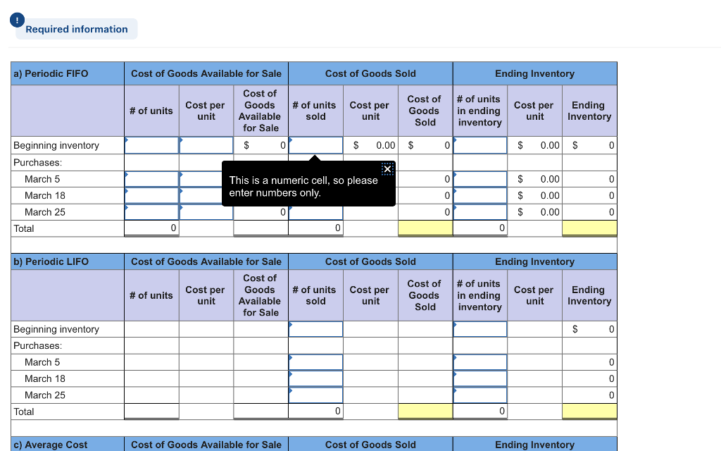 following information applies to the questions displayed below. Warnerwoods Company uses a