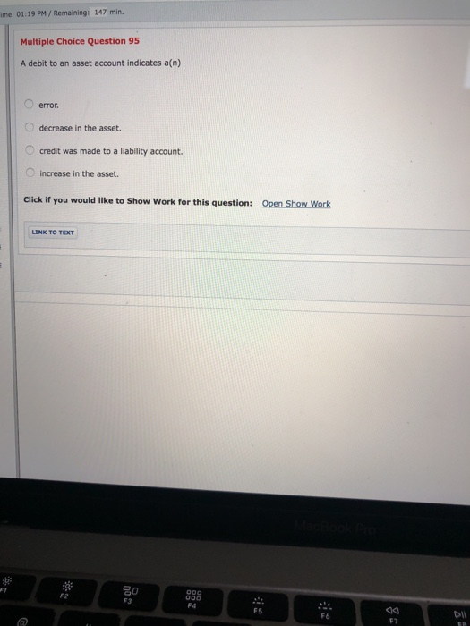 would like to Show Work for this question: Open Show Work LINK