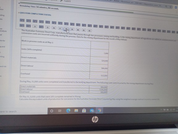  56 , sed QUESTION COMPLETION STATUS The Australian Commandes better two