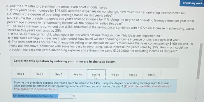 Contribution margin Fixed expenses Net operating income $ 2,880, eee 1,440,000 1,440,000