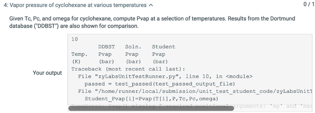 pressure P (see eqn. 2) constants To P, and w;Pinit is an
