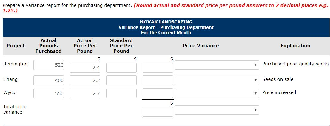 for business campuses. During a recent month, the company worked on three