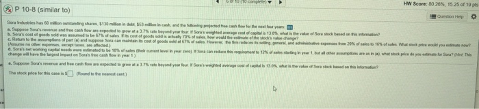please answer a-d numbers have changed, please use the following complete HW