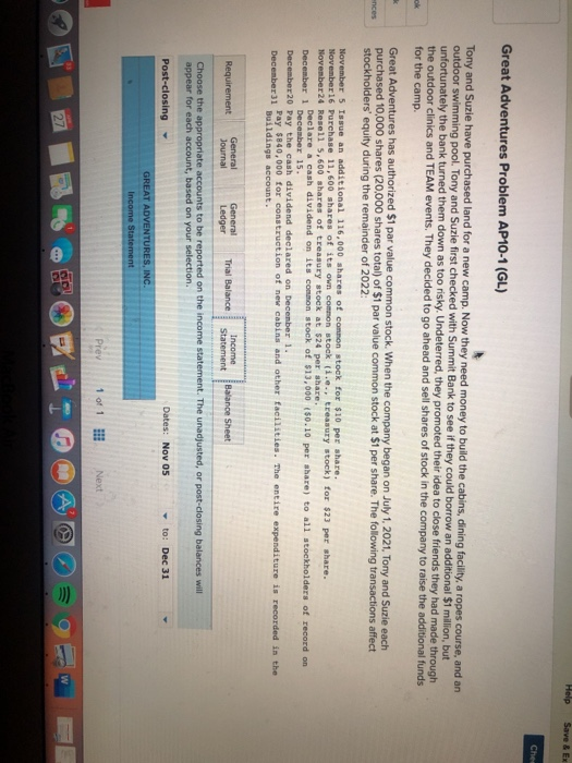  Great Adventures Problem AP10-1 (GL) Help Save & EX Cher Great