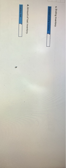 of inventory owned by Prentiss Sporting Goods was recently destroyed when the