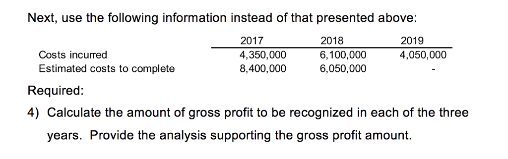 used In 2017, the Smith Construction company entered into a contract to
