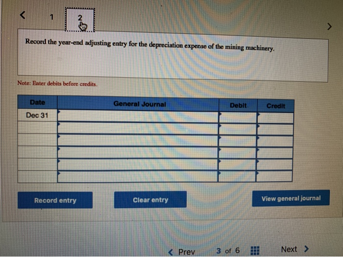 ore deposit containing 1,551,000 tons. The company installs machinery in the mine