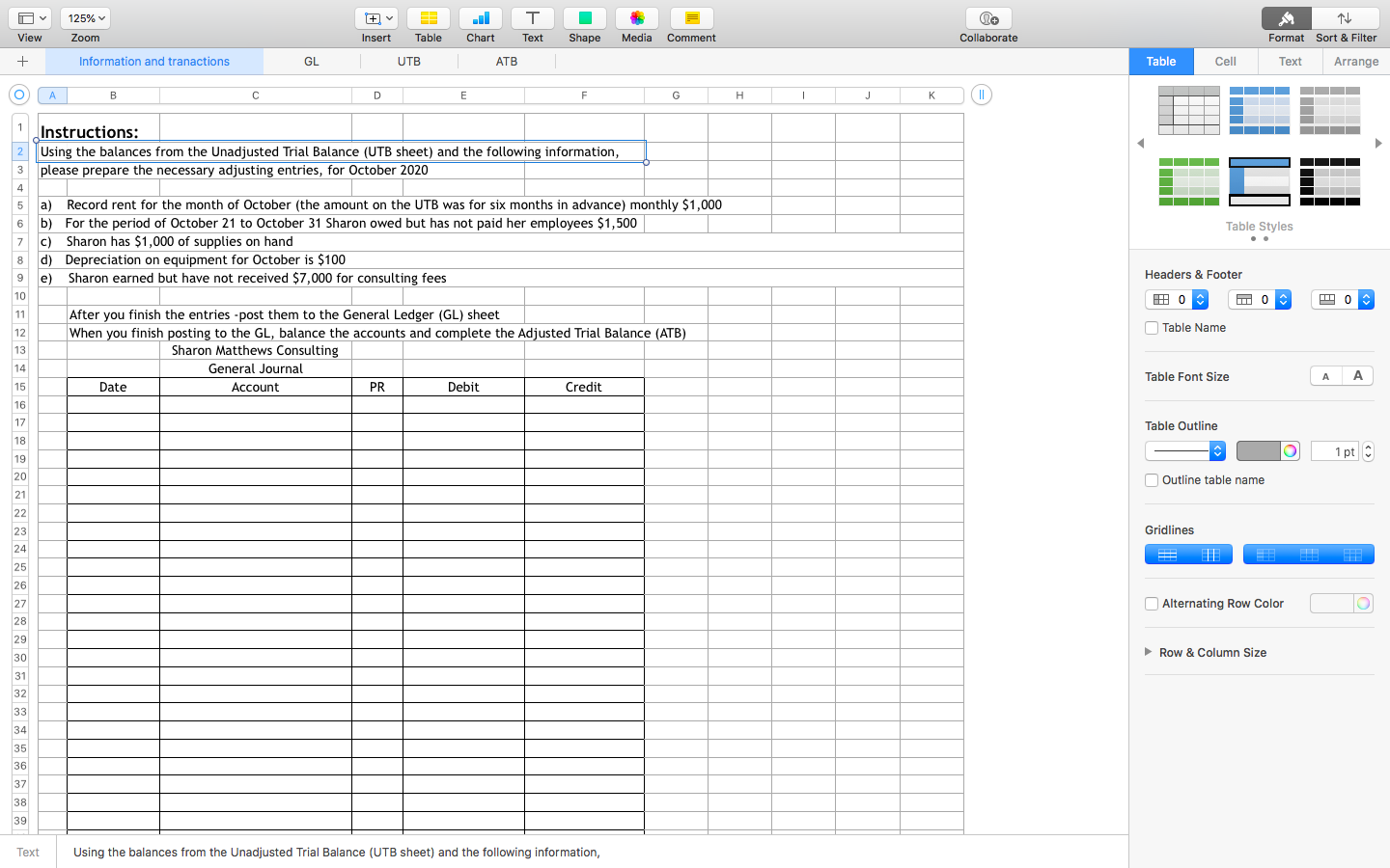 125% +1v T Q Collaborate 11 Format Sort & Filter View