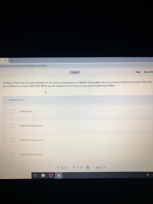  ewconnectm connect.tm Help Save & E On May 31, the Cash