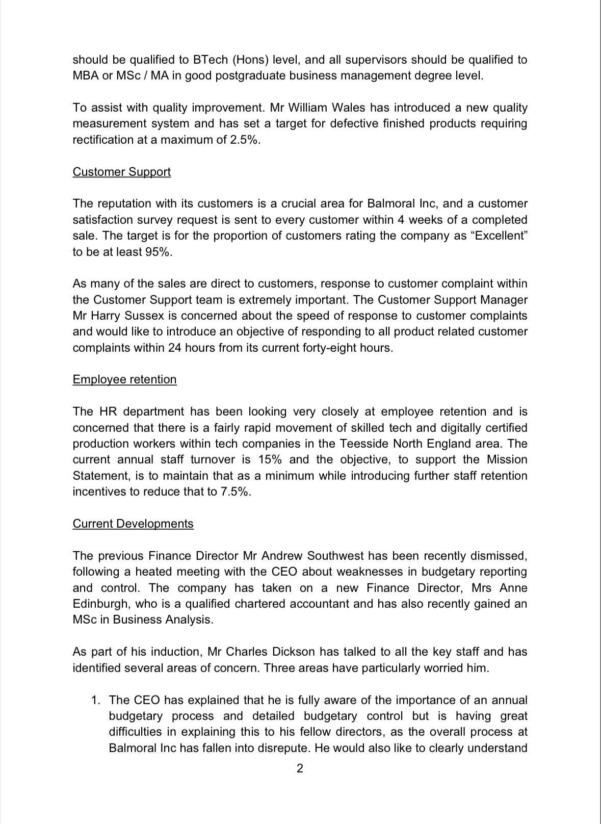 are required to write, and present, an individual essay evaluating the role