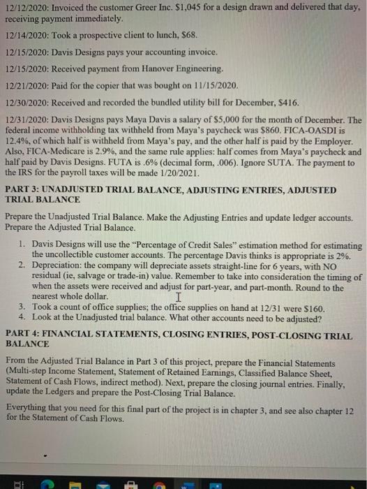 I do not not how to work part 3 out or format