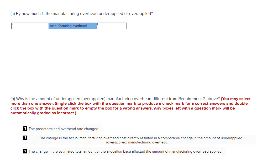 a formula into each of the cells marked with a ? below
