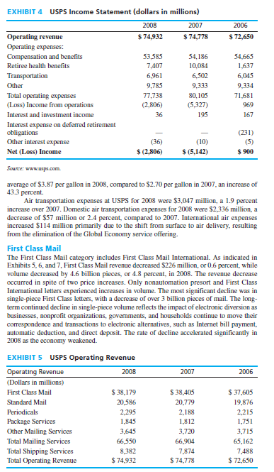 for Express Mail, Priority Mail, Parcel Select, Parcel Return Service, and some