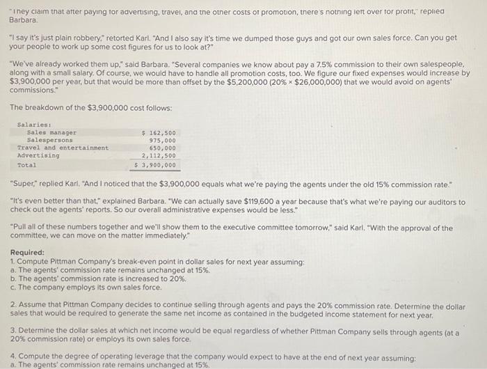 - Iney claim that atter paying tor advertising, travel, and the other