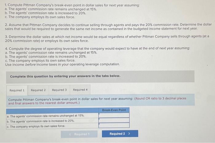 costs of promotion, there's nothing lett over tor pront," replied Barbara. "I