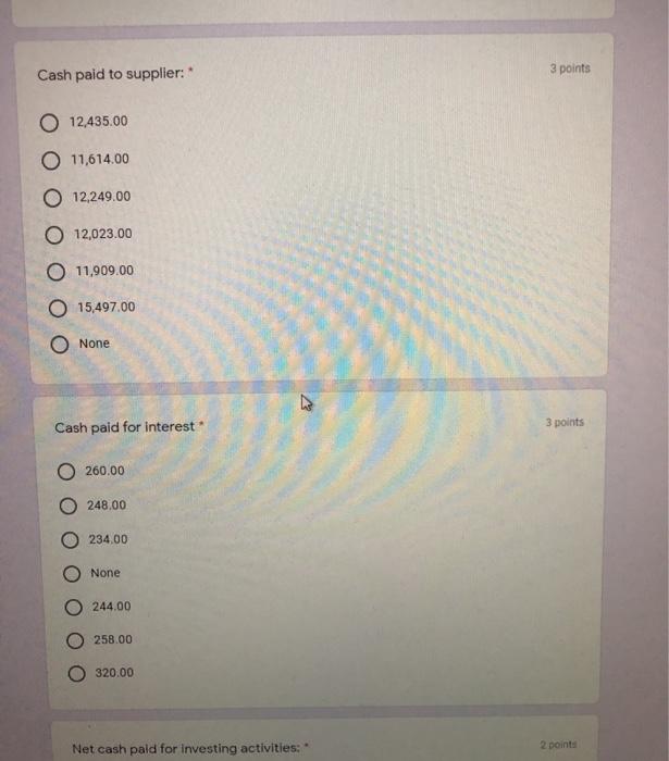 246.00 Income before tax Income tax expense Net Income ABC Ltd. Balance