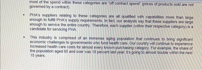 Supply Management from Paramount Health Authority (PHA) has recently hired our services