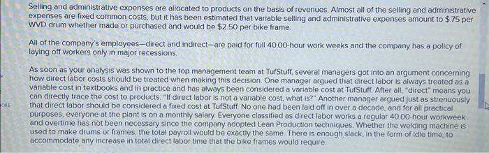 containers that are used in the chemical industry. One of the company's