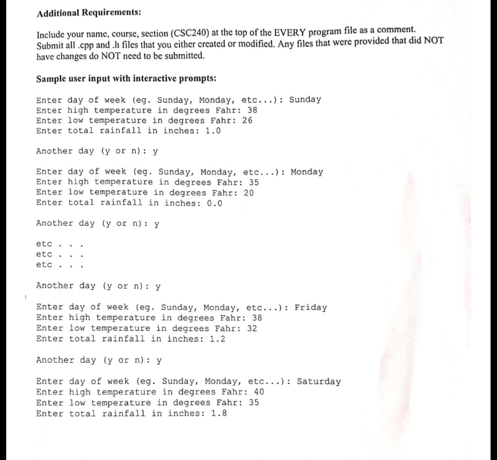 sample. Would love to see how one would code the program thank