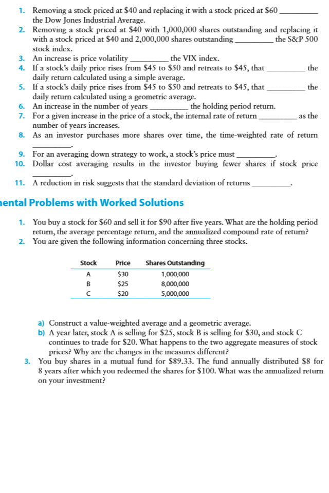 I basically konw the answer but I also need explanations on why