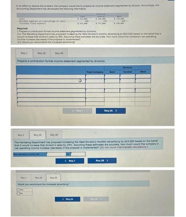  In an effort to tesolve the problem, the compony would like