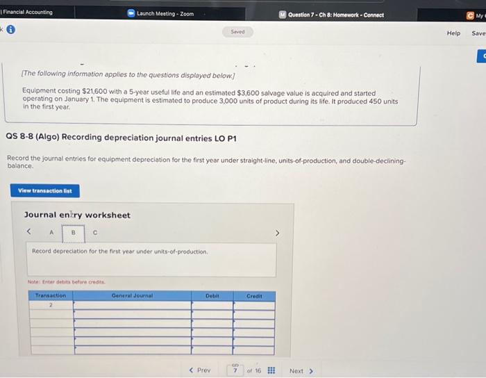 estimated to produce 3,000 units of product during its life. It produced