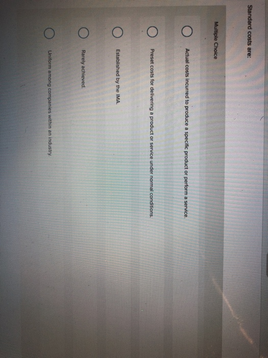 level of activity) is called a(np Multiple Choice Sales budget performance report