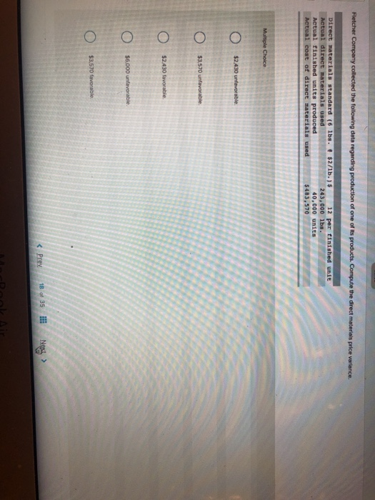 of one of its products. Compute the direct labor rate varlance. Direct