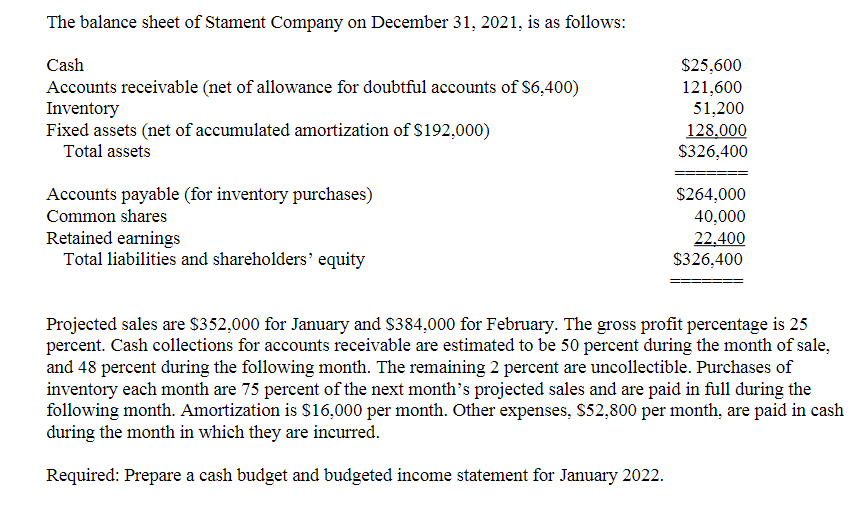  Please just answer the required part and show the steps for