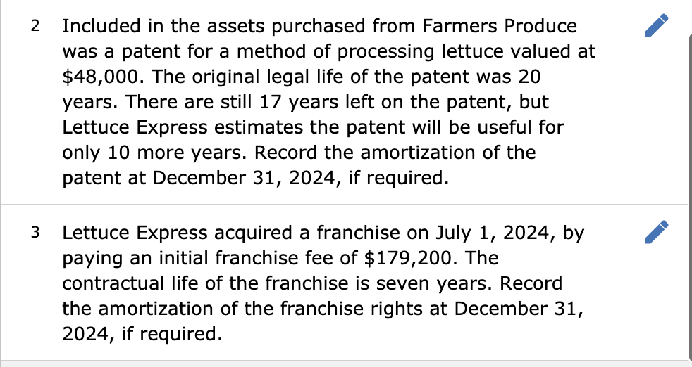 Produce, Incorporated, for $1,530,000 in cash. The fair value of the identifiable