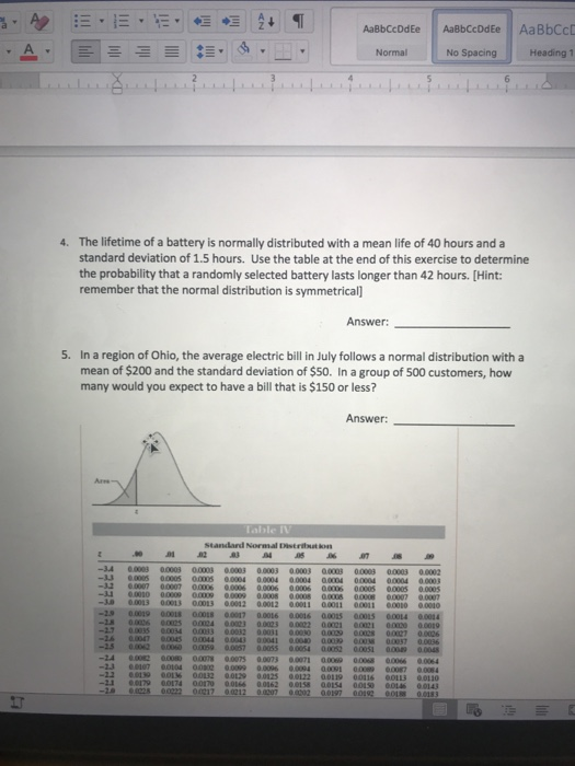 distribution of values for which the mean is 70 and the standard