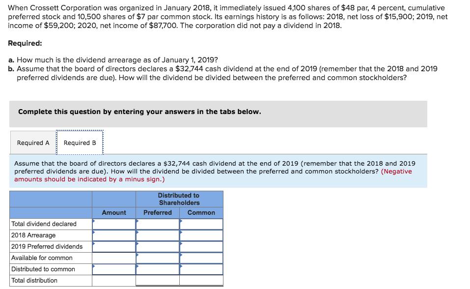  Please answer in table form just like the question. Thank you.