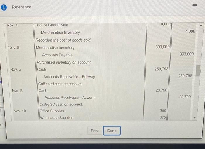 of the account Abbreviation med Deore EVERALTETER i Reference Date Debit Credit