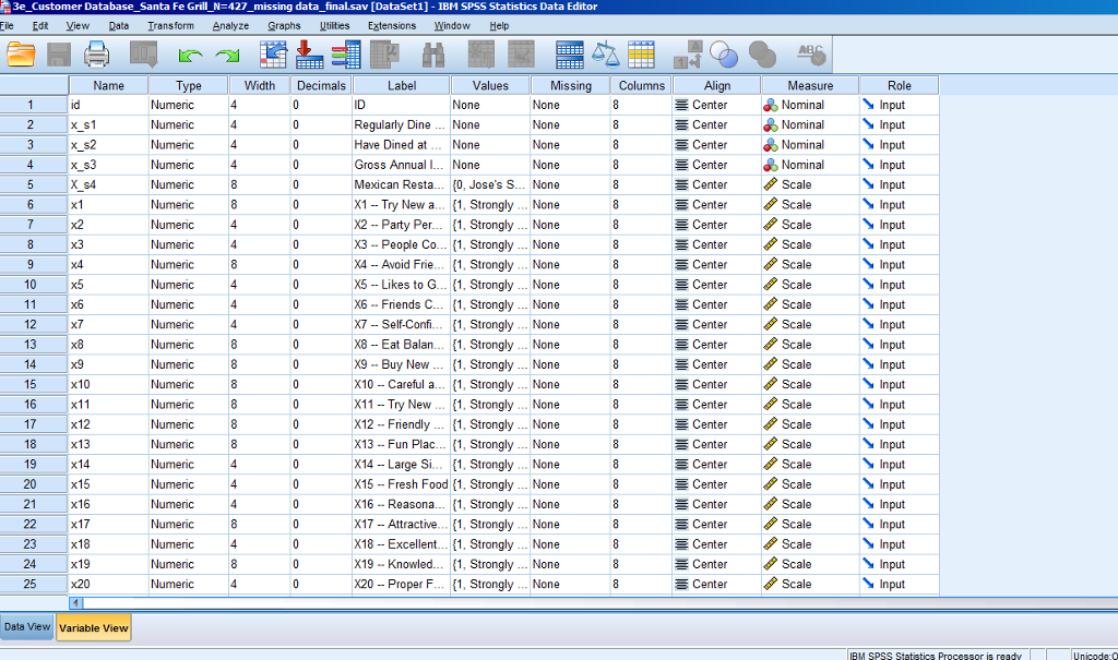  Question 1 (10 marks) Price perception (x16) is one factor that