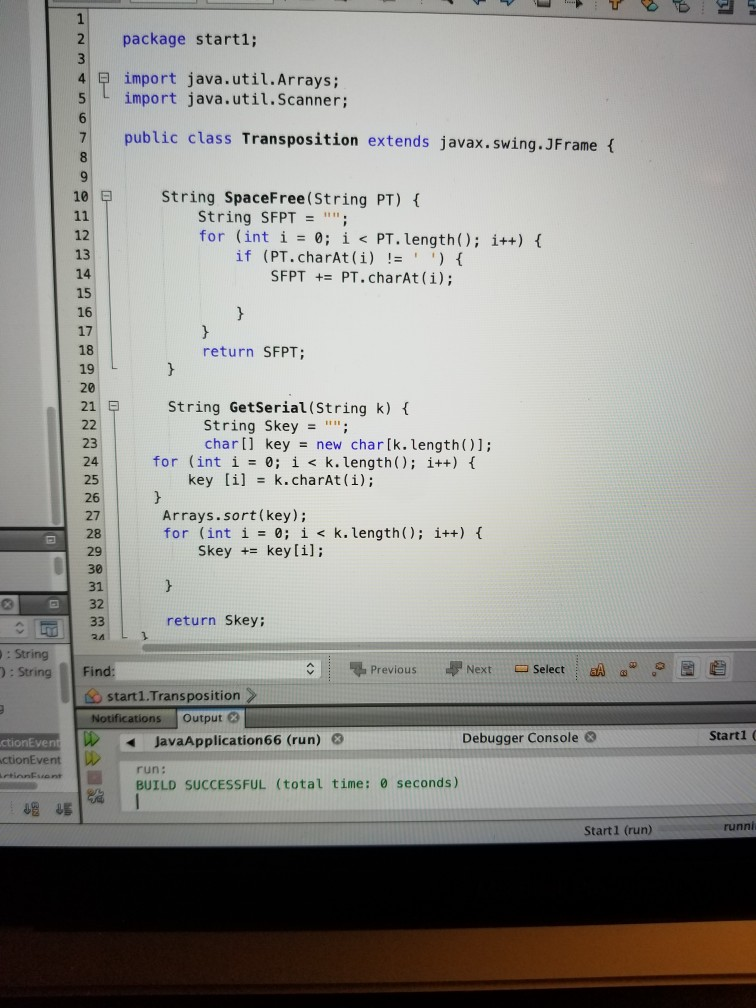 with a code to get the decrypt button to get the output