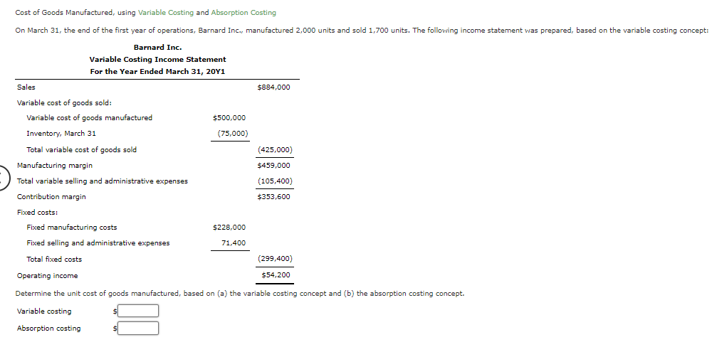 Chapter 7 Homework Question 1 Chapter 7 Homework Question 3 Cost of