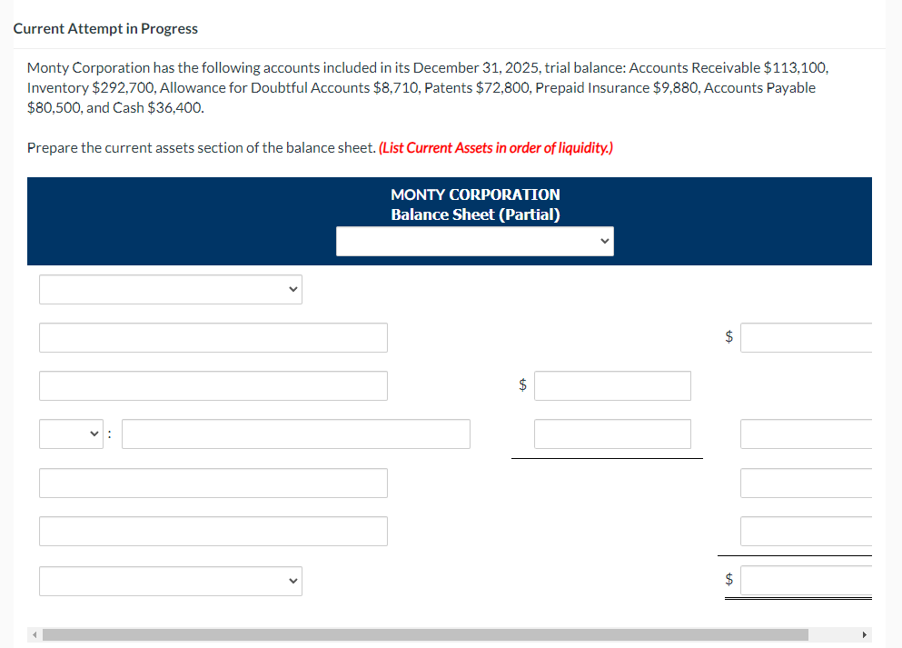 Current Assets Current Liabilities Intangible Assets Long-term Investments Long-term Liabilities Property,
