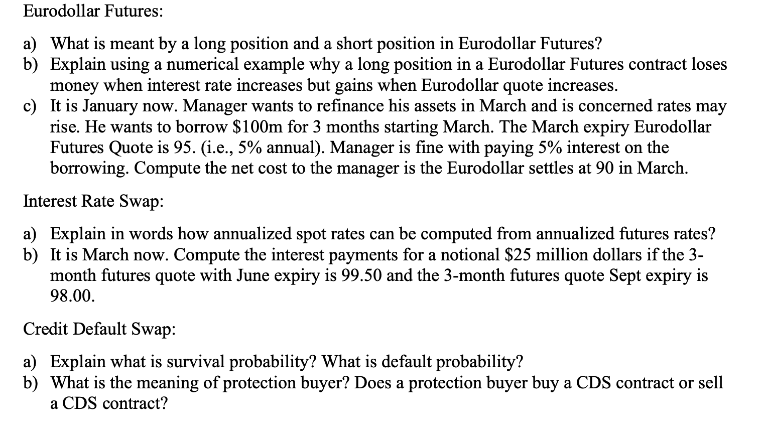 please answer these questions, for the ones with numbers please show excel