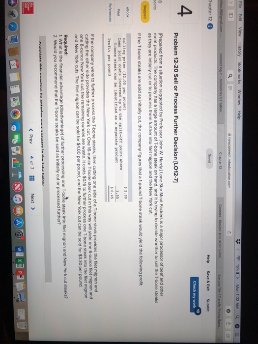  Please complete and show work File Edit View History ks Wind