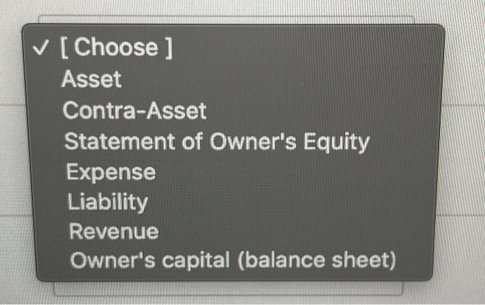 may appear in more than one statement classification. thank you! :) Following