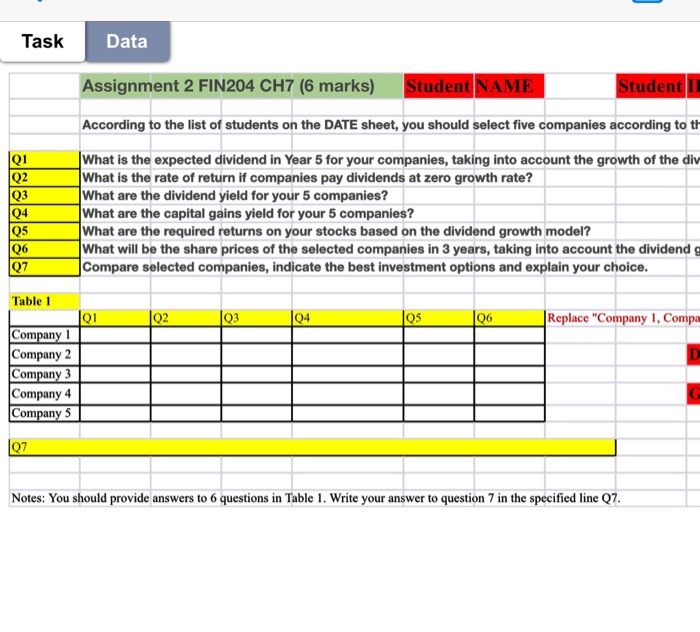 According to the list of students on the DATE sheet, you should