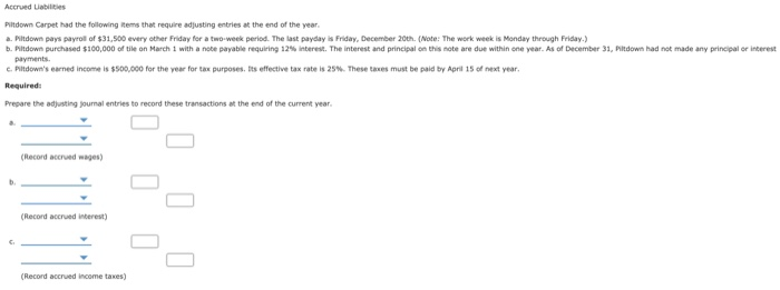 enforceable claim against the business to be paid in 3 months. b.