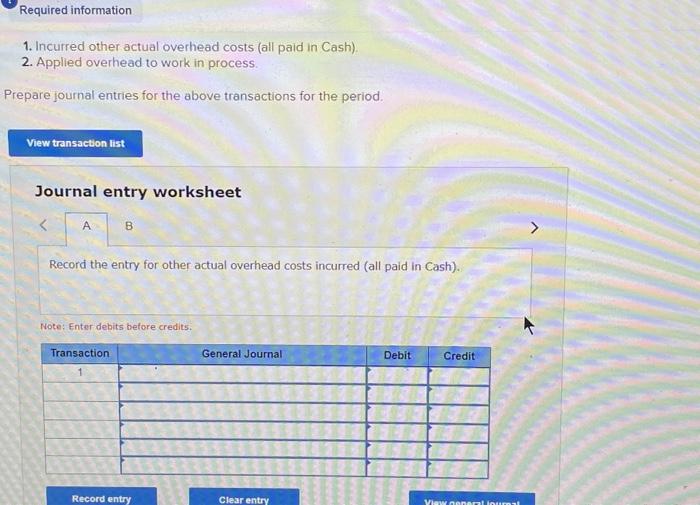 direct and indirect LO P1, P3 1. Raw materials purchases for cash.