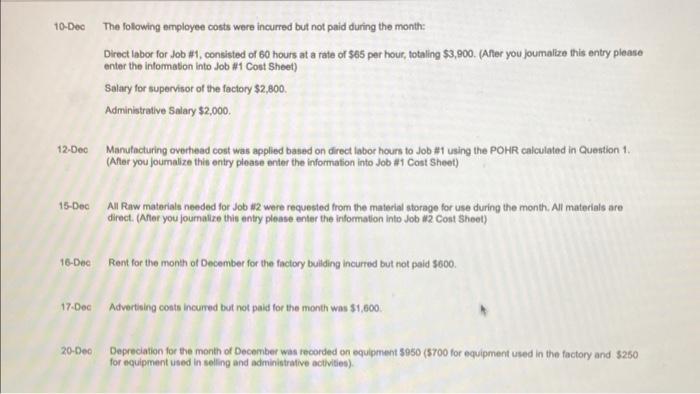 Ine. This is the first month of operations. The company designs and