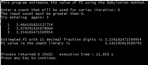 n is 0. The second term has the following value where m