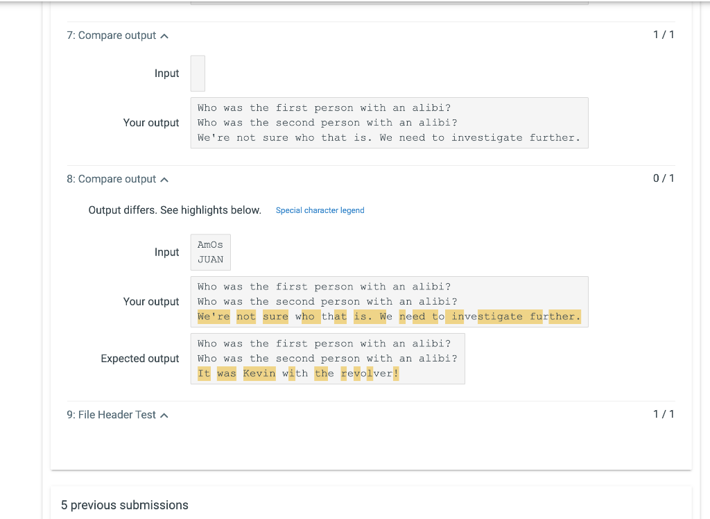 main method. Instead of having an eye-witness who can pinpoint the murderer,