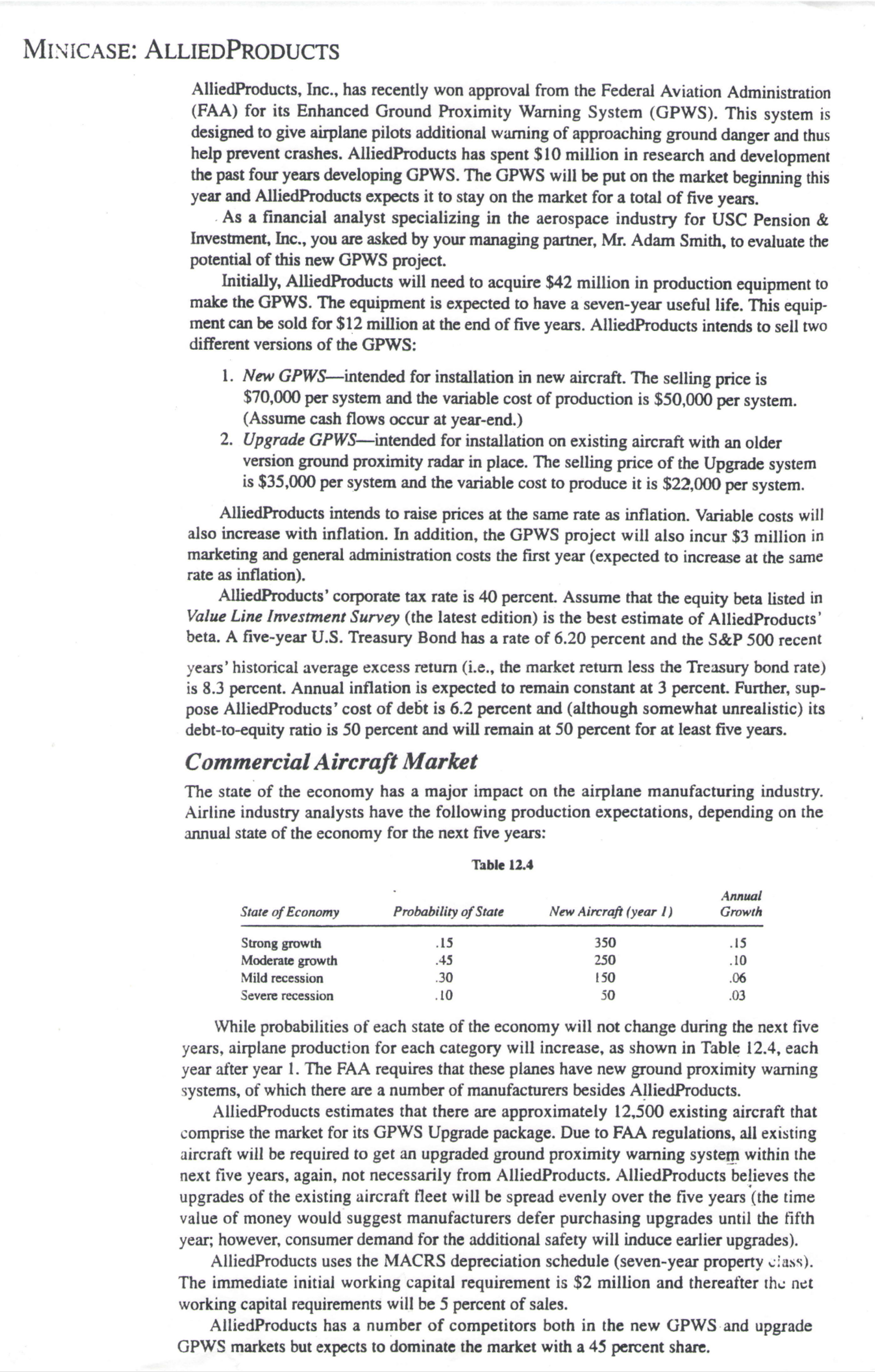  Please insert all values 1.Assume 1.2 for equity beta. 2. Use