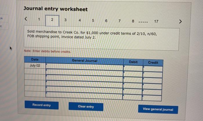 which uses the perpetual inventory system and the gross method. (Hint: It